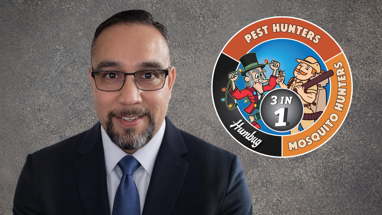 Science and Scale: How Miguel Diaz Is Driving the Future Photo of Miguel Diaz, Pest Hunters, Mosquito Hunters, Humbug Holiday Lighting