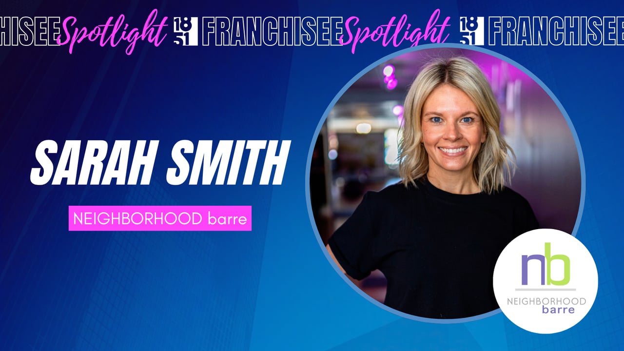 image of sarah smith franchise owner of neighborhood barre
