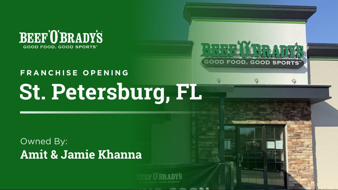 image of beef o brady's St. Petersburg Florida 66th Street North Location