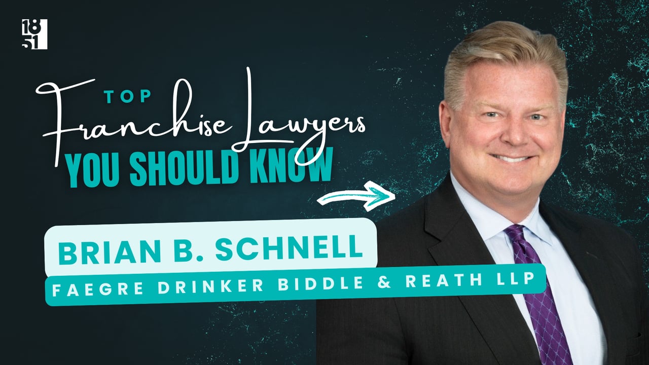 2026 Top Franchise Lawyers You Should Know: Brian B. Schnell — Faegre Drinker Biddle & Reath LLP 2026 Top Franchise Lawyers You Should Know: Brian B. Schnell — Faegre Drinker Biddle & Reath LLP