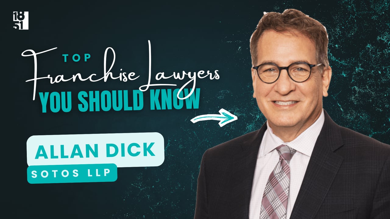 2026 Top Franchise Lawyers You Should Know: Allan Dick — Sotos LLP 2026 Top Franchise Lawyers You Should Know: Allan Dick — Sotos LLP