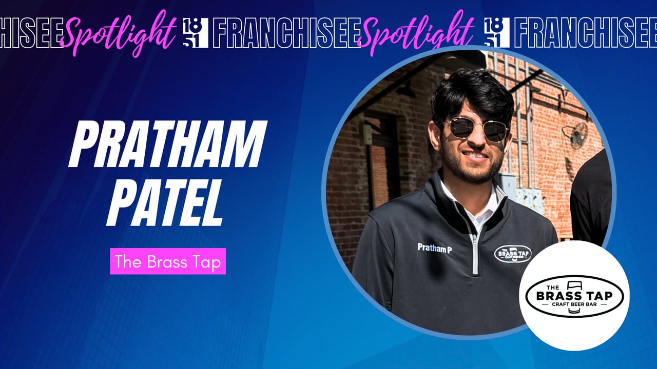The Brass Tap Franchise - Pratham Patel - Warner Robins - 1851 Franchise