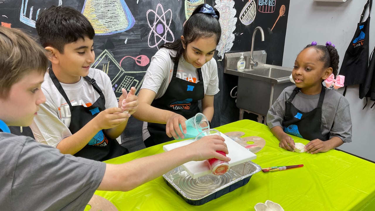 How a Groundbreaking Partnership Between Santa Ana USD IDEA Lab Kids - Santa Ana USD Partnership - STEAM Education - 1851 Franchise