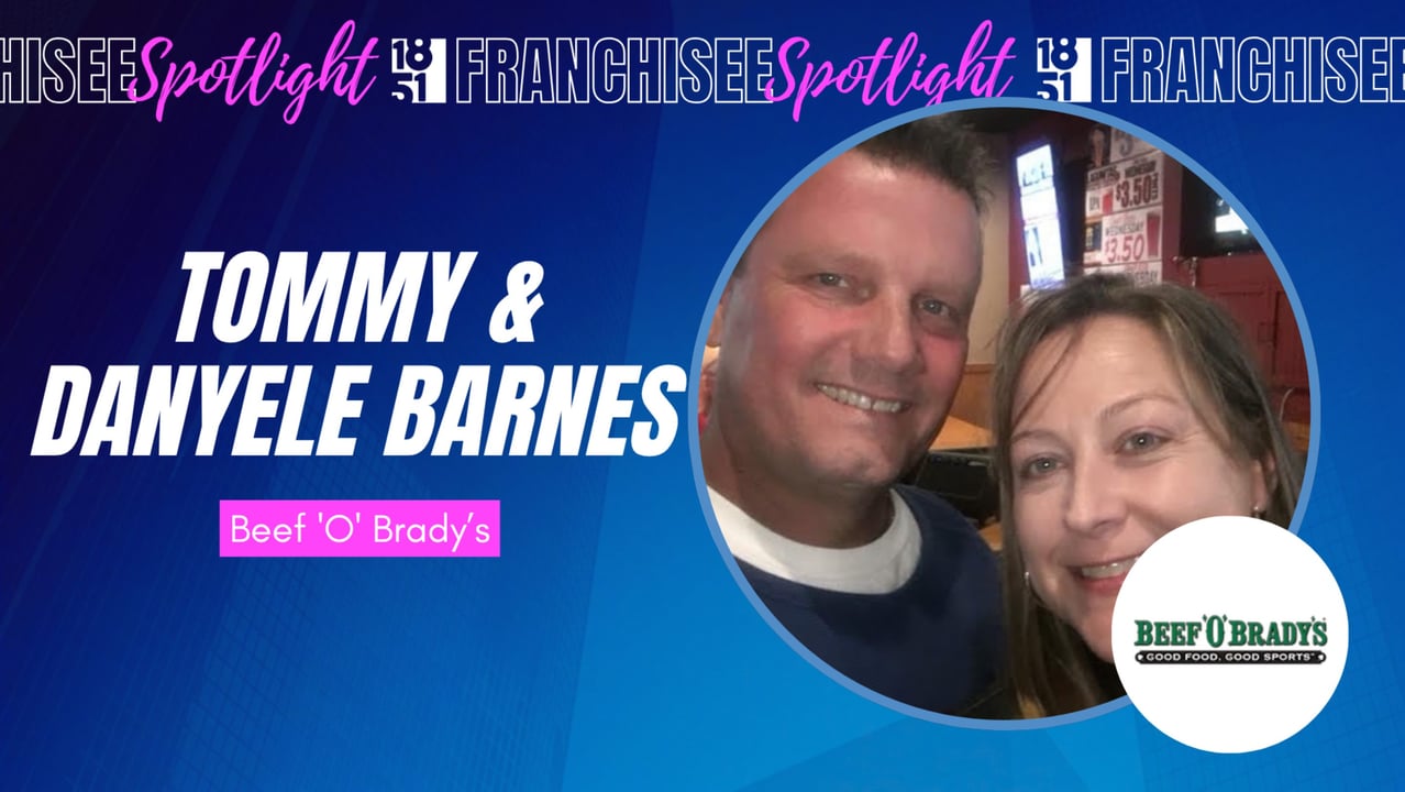 “A Happy Hour, Every Hour”: How These Guests Went From image of Beef O Brady's owner of Tommy barnes and Danyele Barnes in Oviedo Florida