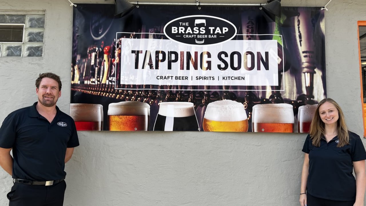 Brass Tap Coming soon - Izak and Danielle Du Plooy