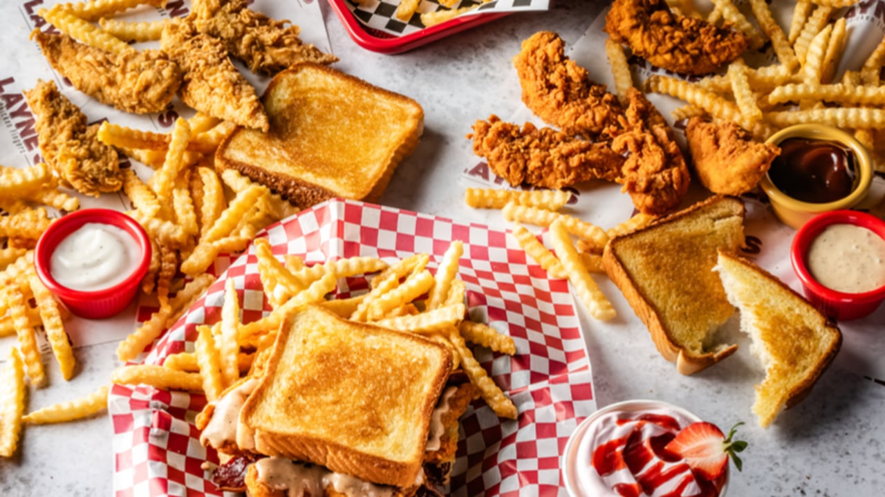 Layne's Chicken Finger's Food
