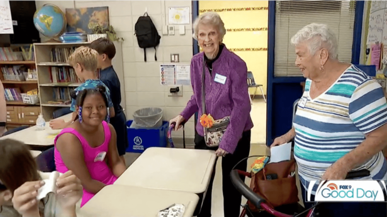 Griswold's Intergenerational Pen Pal Program
