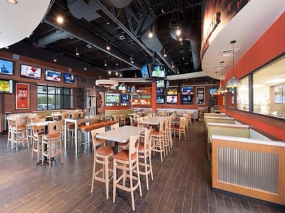 Wings franchise restaurant