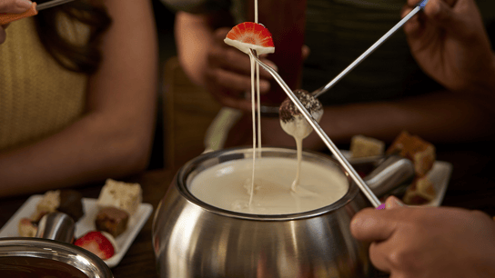 Photo of Melting Pot white chocolate fondue