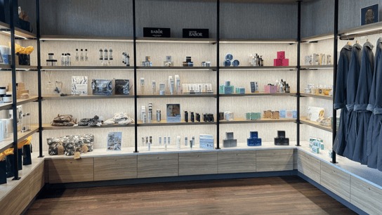 Photo of Woodhouse Spas retail selection