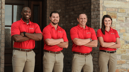 image of 4 home team employees franchise