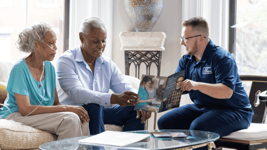 image of right at home franchisee and service