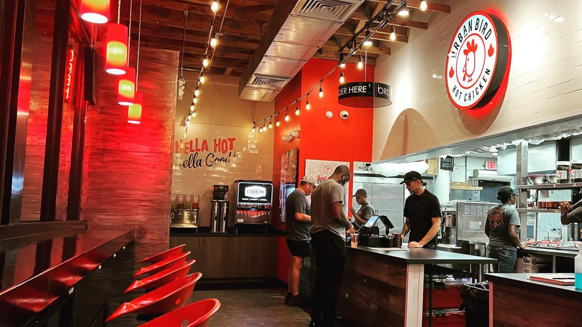 image of busy Urban Bird Hot Chicken Franchise location