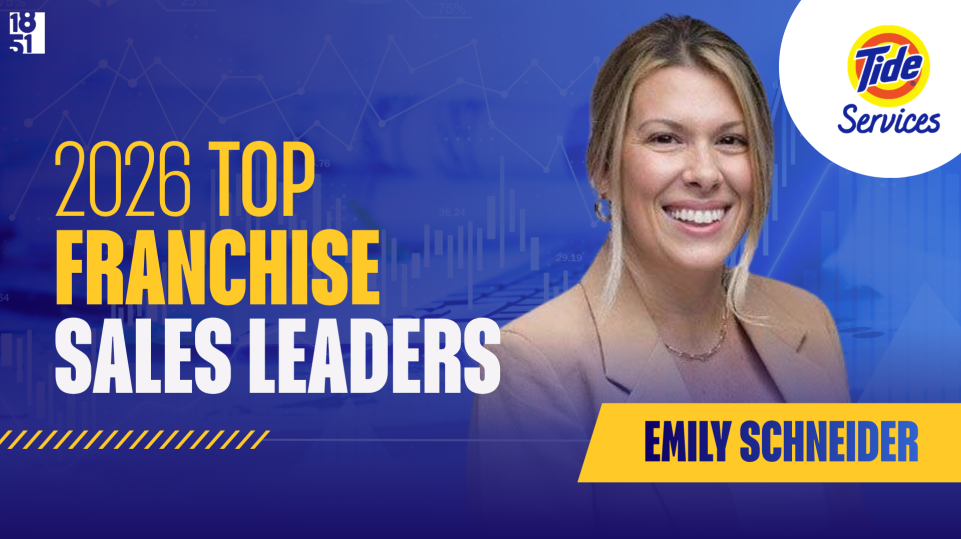 2026 Top Franchise Sales Leaders: Emily Schneider, Vice Emily Schneider, Vice President of Franchise Development for Tide Services