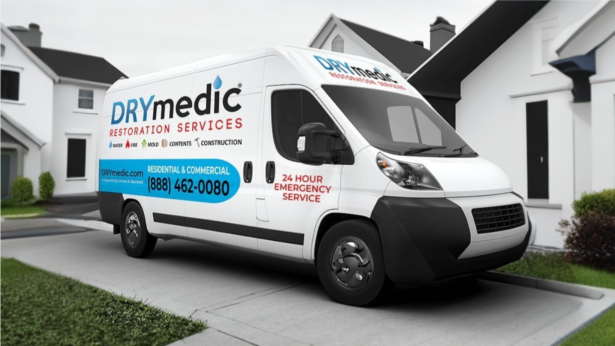 DRYmedic Restoration Services Van