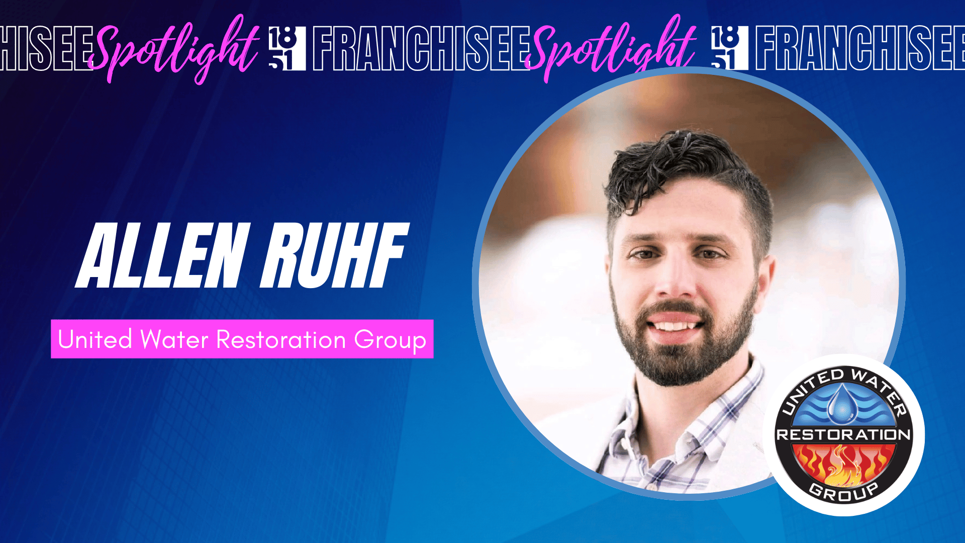 Image of Allen Ruhf from United Water Restoration Group Franchisee from Hastings, Michigan