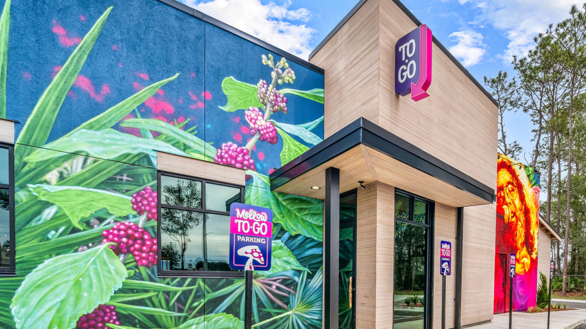 Photo of exterior of Mellow Mushroom location