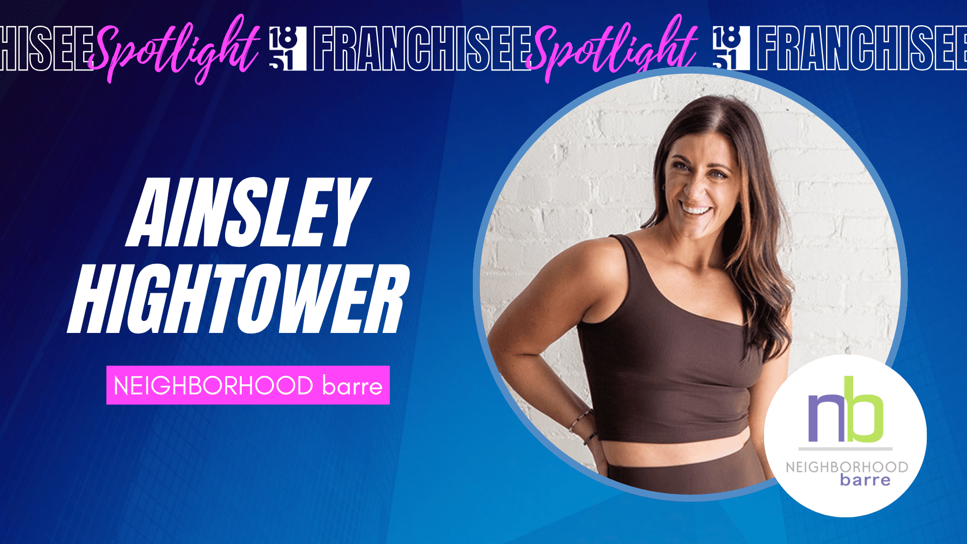 image of ainsley hightower, franchise owner of neighborhood barre memphis