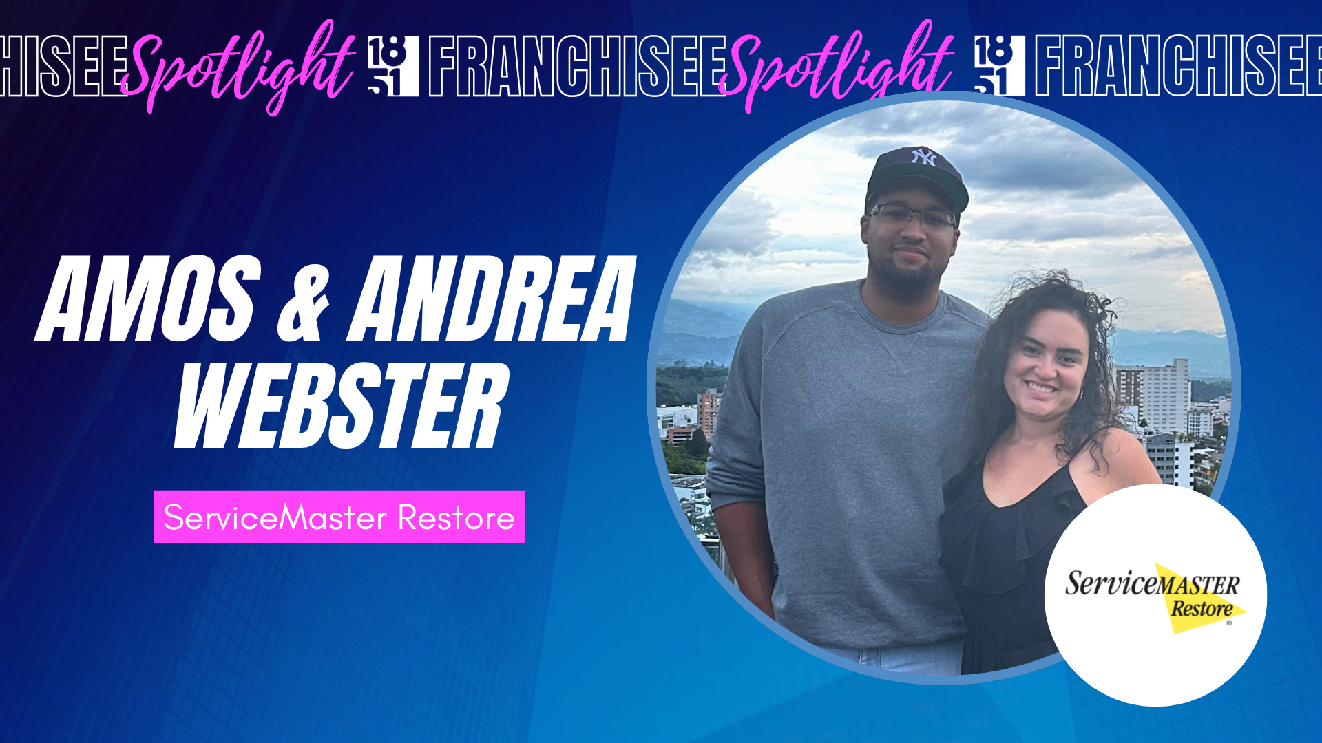 image of amos and andrea webster service master restore owner of Anne Arundel County 