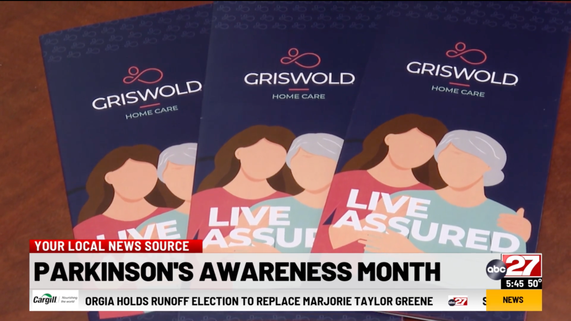 WHTM-TV: Griswold Home Care for Dauphin County, Pennsylvania, Offers Help for Parkinson’s Patients
