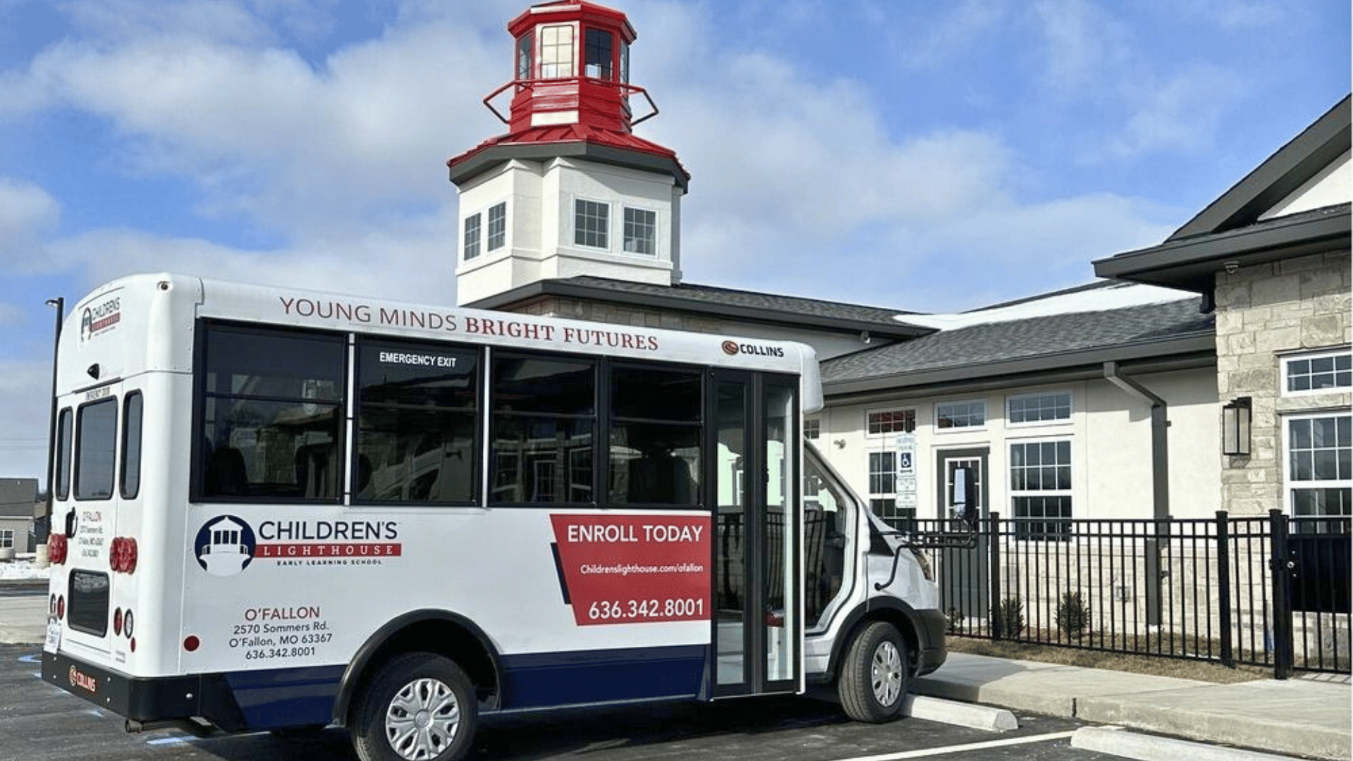 Image of a children's lighthouse school franchise