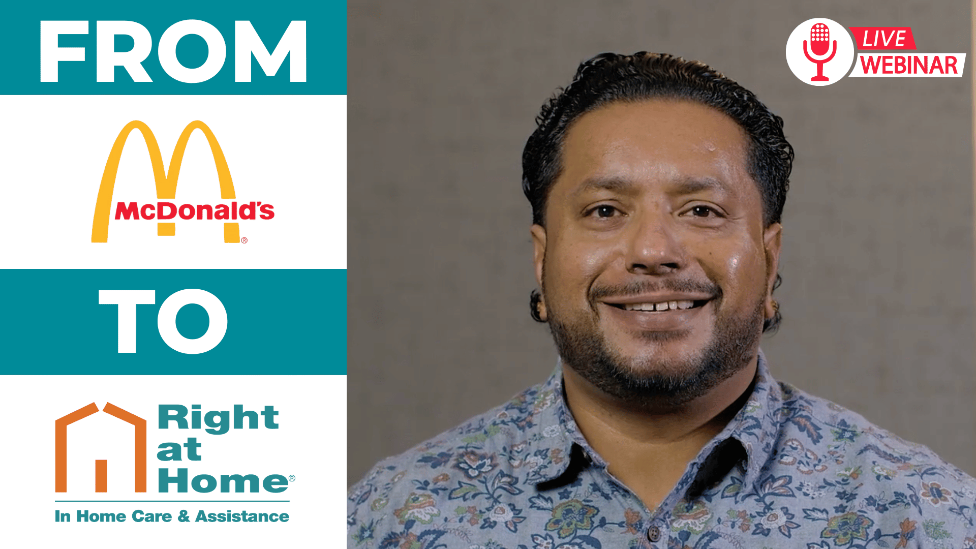 image of Jobin Mathai franchise owner at right at home